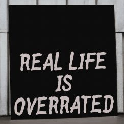 Wolf Manhattan - Real Life Is Overrated - LP